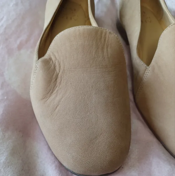 Naturalizer Tan Leather Loafers Size 9 Wide - Image 2