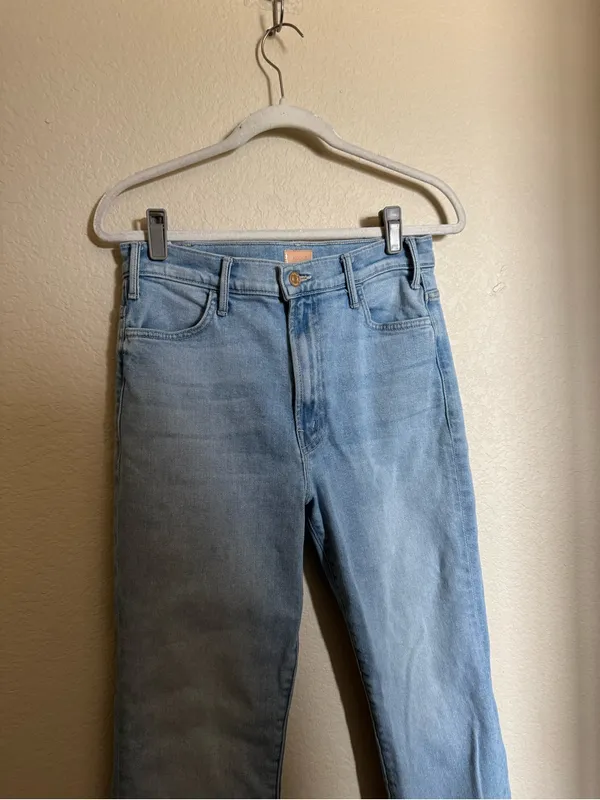MOTHER The hustler ankle fray jeans size 29 in lost art - Image 5