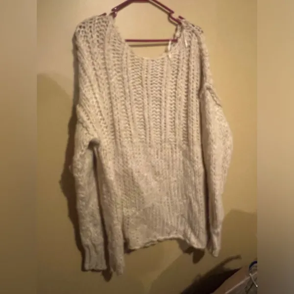 NWOT free people chunky knit sweater‎ small - Image 3