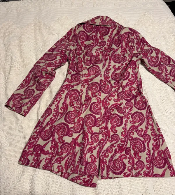 Merona Paisley Rain Jacket - Image 4