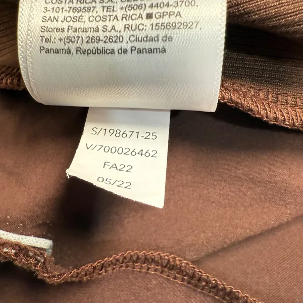 Athleta Brooklyn Ankle Pant Womens 6 Brown Ribbed Side Panel Stretch Tapered Leg - Image 10