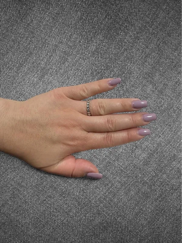 Silver Tone Celestial Star Band Ring - Image 5
