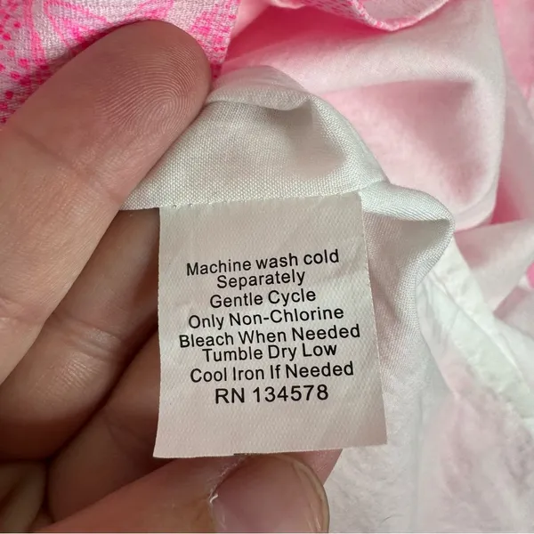 Vineyard Vines Hot Pink Fish Print Sundress‎ Size 2 - Image 5