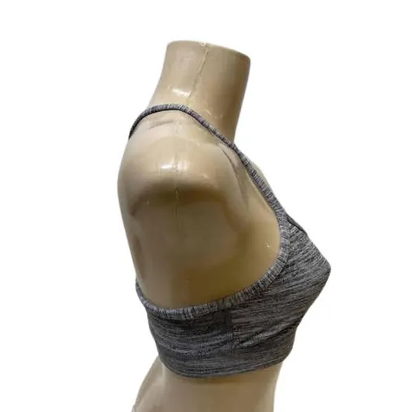 Lululemon Flow Y Sports Bra Grey Size 4 - Image 3