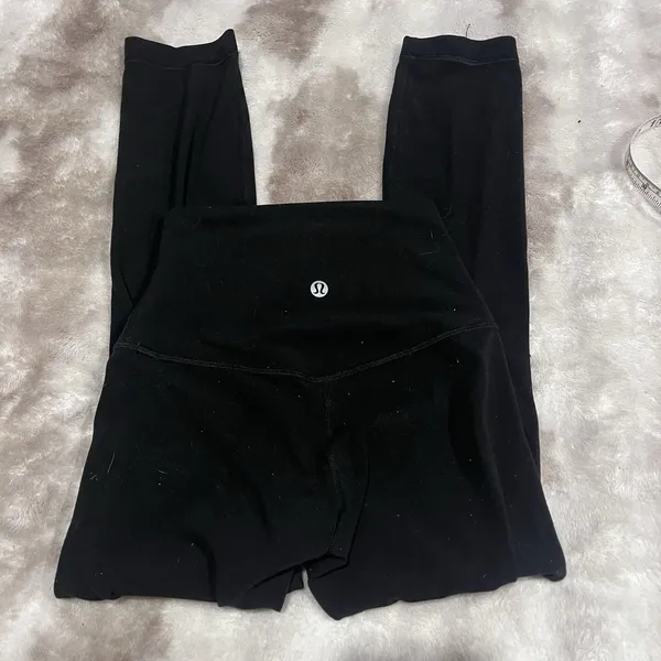 Lululemon Align Crop 21” Black Size 0 High Rise Yoga Leggings - Image 5