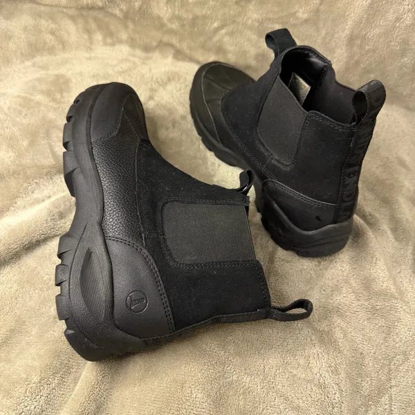 Lands' End Black Chelsea Duck Boots men’s 8.5 - Image 4