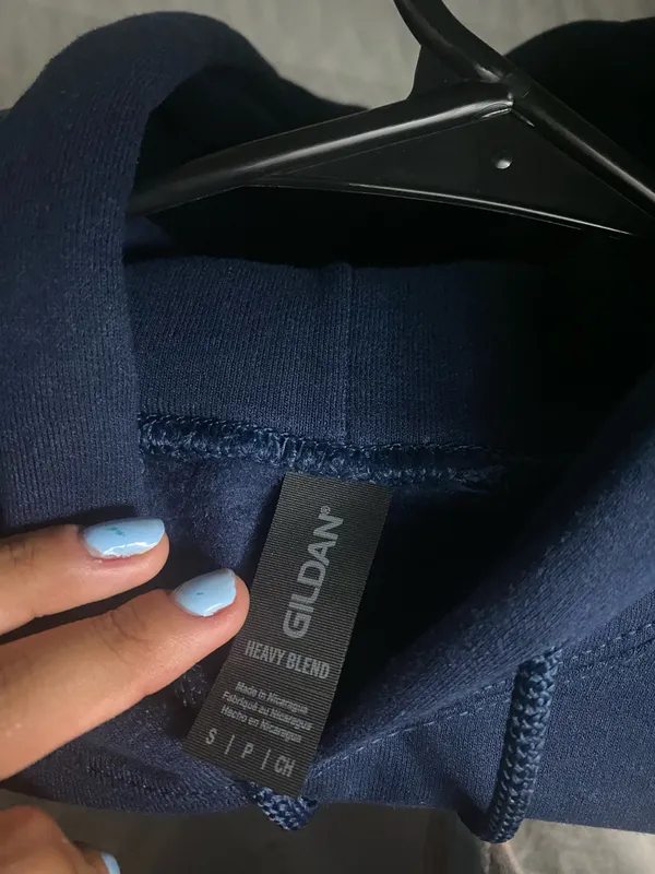 White Ferrari hoodie Blue - Image 3