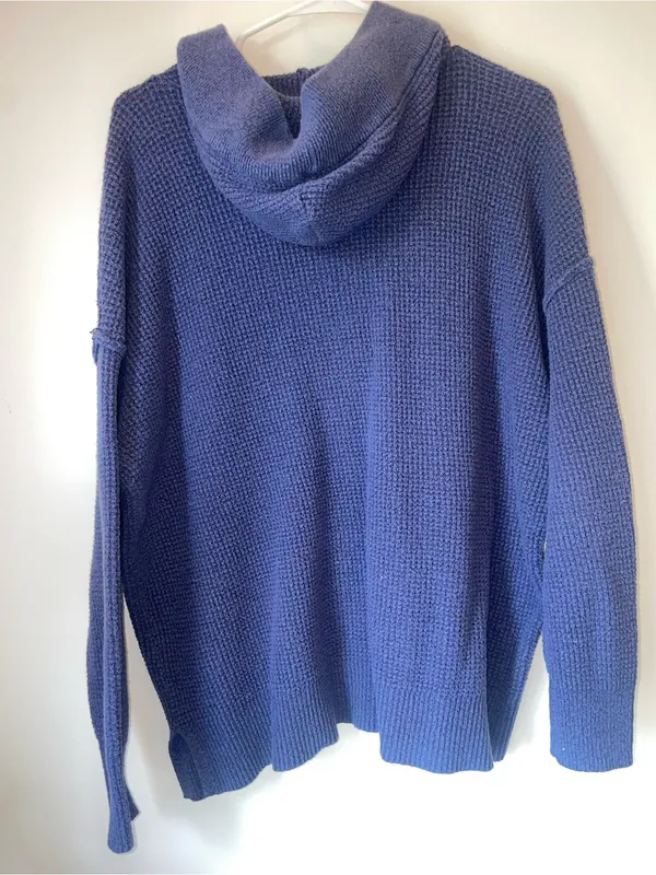 Aerie CozyUp Waffle Sweater Hoodie - Image 5