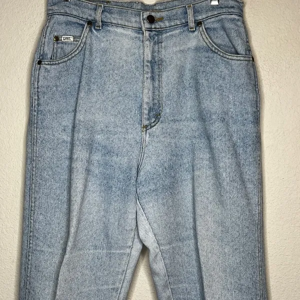 Vintage Lee Mom‎ Jeans Blue Size 16 - Image 2