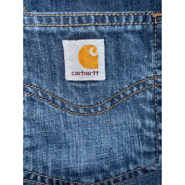 Carhartt Womens Traditional Fit Straight Jeans‎ 4 Medium WashWestern minimalist - Image 5