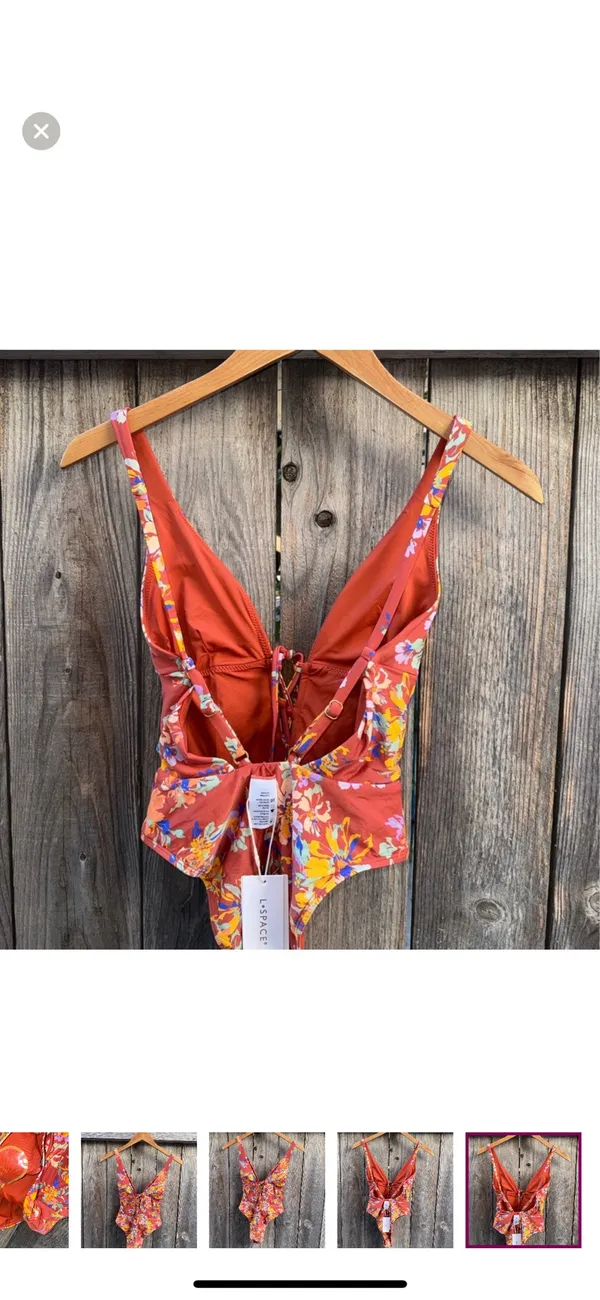 L*SPACE Printed Belle One-Piece Swimsuit Size XS - Image 13