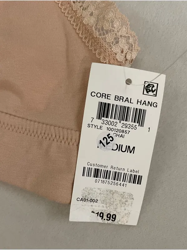 Jenni Intimates NWT Chai Being Lace Trim Bralette Size M - Image 2