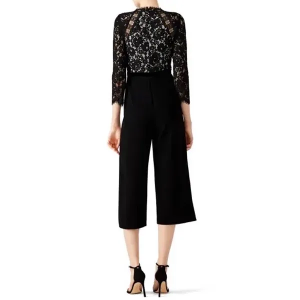 Alexis Ophelia Lace 3/4 Sleeve Jumpsuit - Image 9