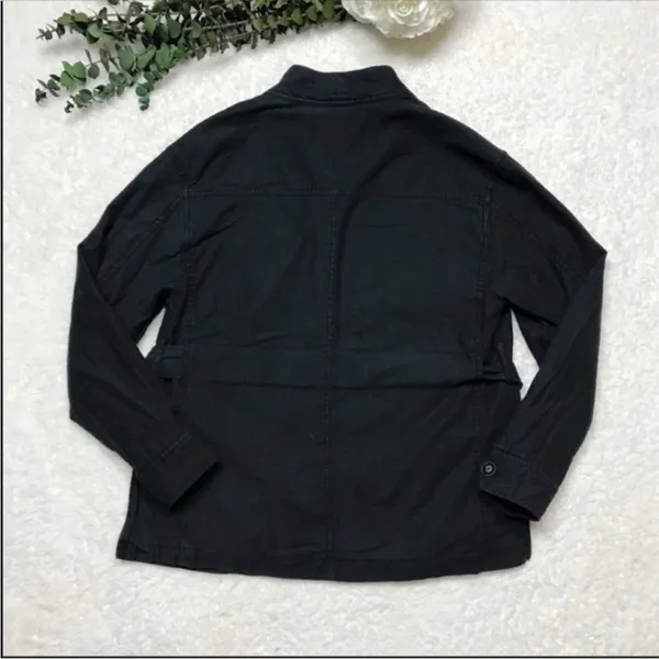 Free People XS Black Cargo Utility Jacket In Our Nature - Image 6