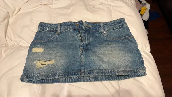 Edikted Skirt Denim - Image 2