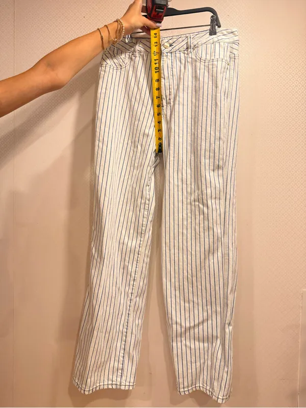 DL1961 Gisele Wide Leg High Rise Pants Size 30 - Image 5