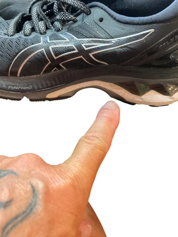 Asics Gel Kayano 27 wms black gray walking running sneakers sz 8 SKU 10-517 - Image 15