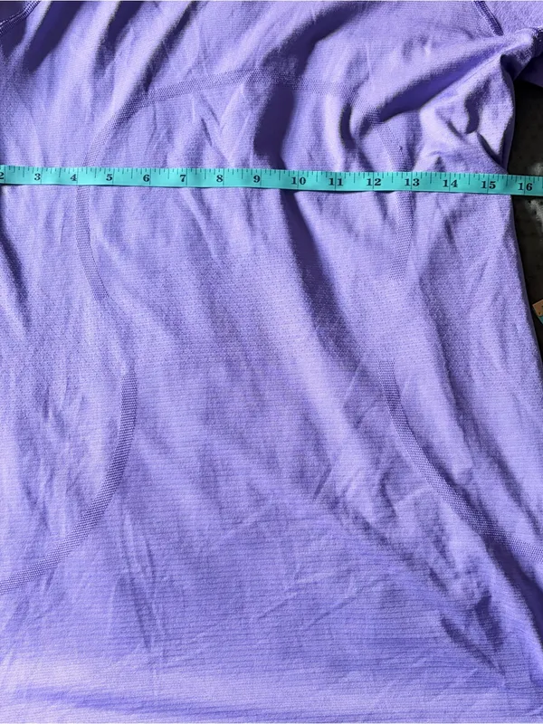 Lululemon Swiftly Tech Long Sleeve Shirt Lilac Purple Athletic Top - Image 4