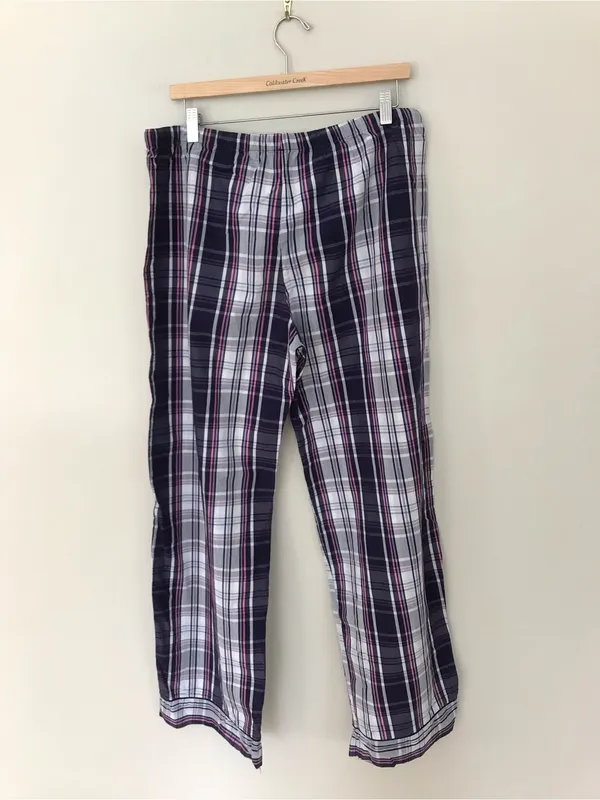 Victoria Secret Plaid Cotton Blend Pajama Set - Image 7