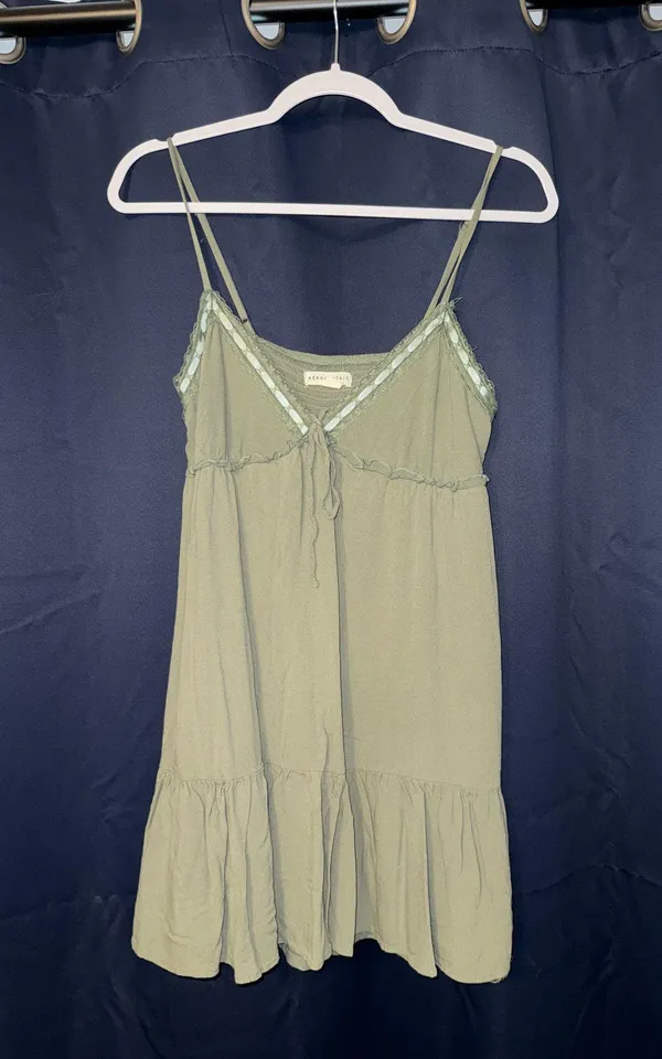 Aeropostale Green Dress Mini - Image 3