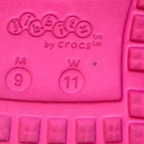 Jibbitz by Crocs Classic Clog Women W11 Pink Comfort‎ Lightweight Slip On Shoes - Image 5