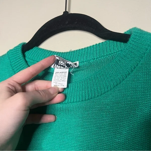 Vintage 90’s Minimalist Anchor sweater - Image 8