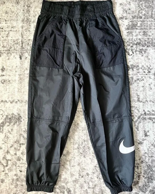 Nike Swoosh Black Cargo Joggers - Image 5