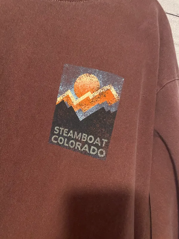 NWOT Steamboat Colorado Long sleeve Tshirt - Image 2