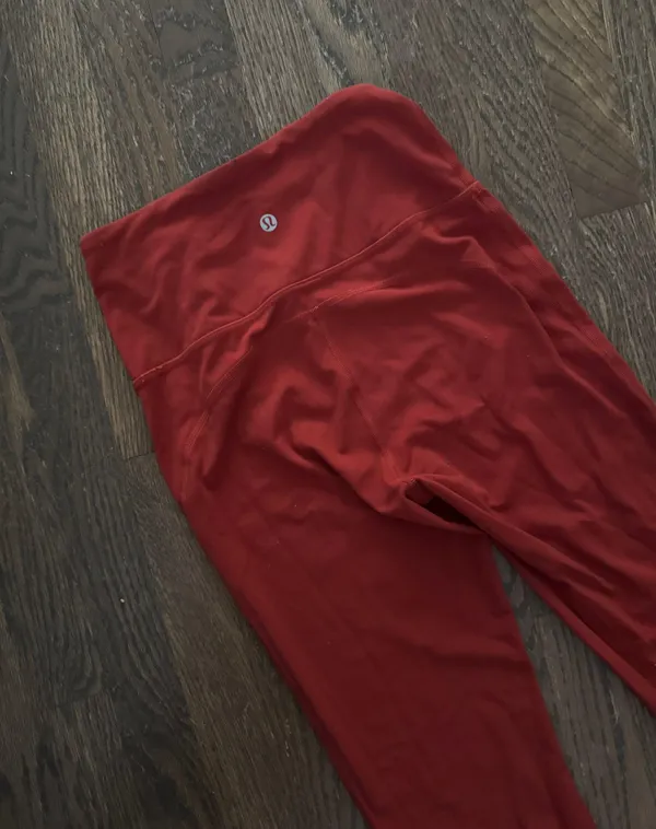 Lululemon Groove SHR Nulu™ Flared Pant * Regular cayenne red high waisted yoga 4 - Image 7
