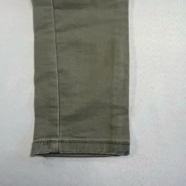 Miss Me • Olive Green Cargo Jeans Bead Embellished Cross Accent Size 26 - Image 3