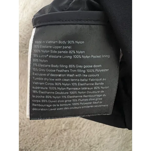Lululemon Womens Black Puffer Vest Size M With Full-Zip & Reflective Details - Image 8