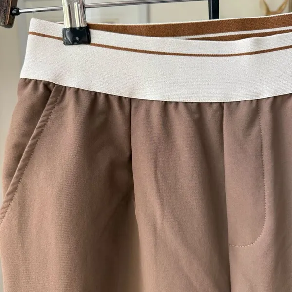 OGL Move Waterproof Lightweight Elastic Waist Pants Brown M - Image 3