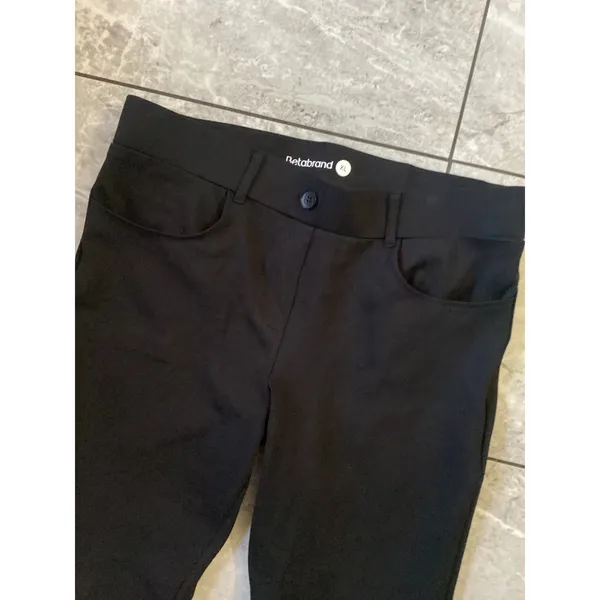 Betabrand Dress Pant Yoga Pants Black Bootcut XL W1682-BLK - Image 2