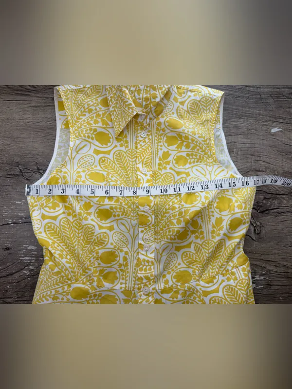 BODEN Amy Sleeveless Shirt Dress size 6 - Image 7