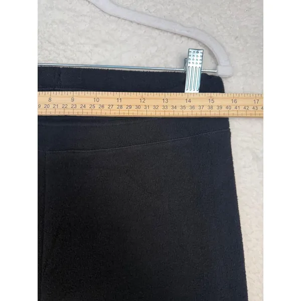 Cuddl Duds Pajamas Womens M Black‎ Fleece Lined Sweatshirt Leggings 2 Piece - Image 6