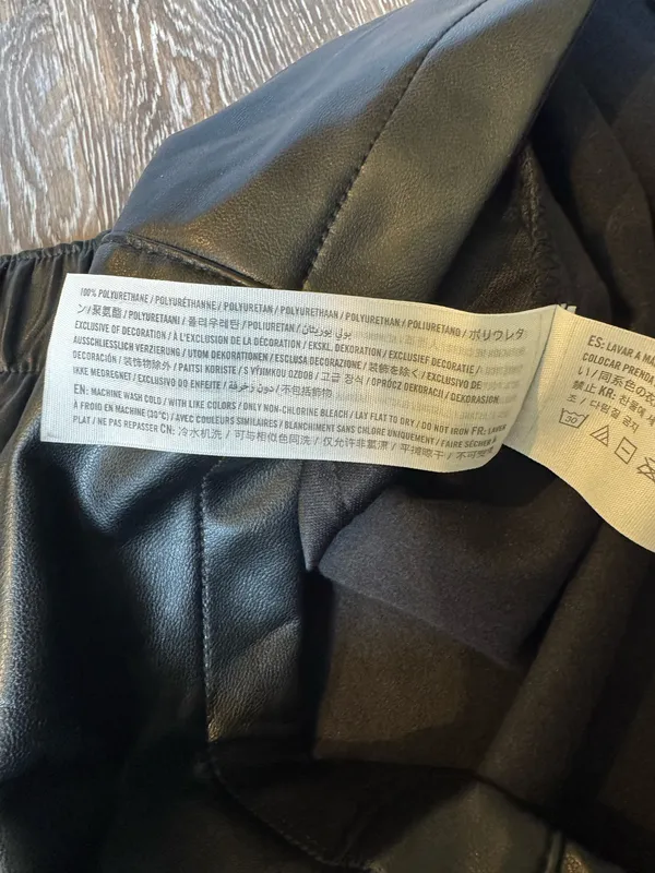 Abercrombie Leather Shorts - Image 6