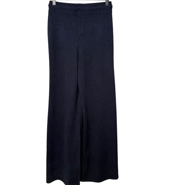 NWT Tuckernuck Cashmere Jane Pant Pants Wide Leg Navy Blue Women’s Size Small - Image 7