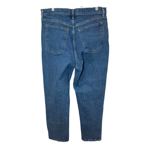 Abercrombie & Fitch The '90s Straight Ultra‎ High Rise Jeans Size 32/14R - Image 5