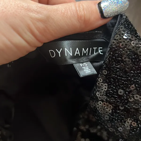 Dynamite Sequin Dress - Image 3