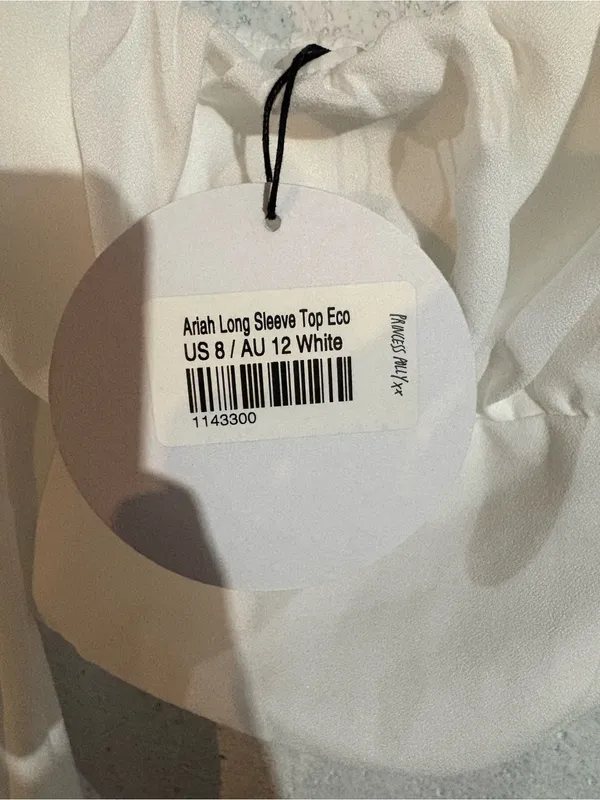 NWT Princess Polly Ariah Long Sleeve Top | Size: 8 - Image 5