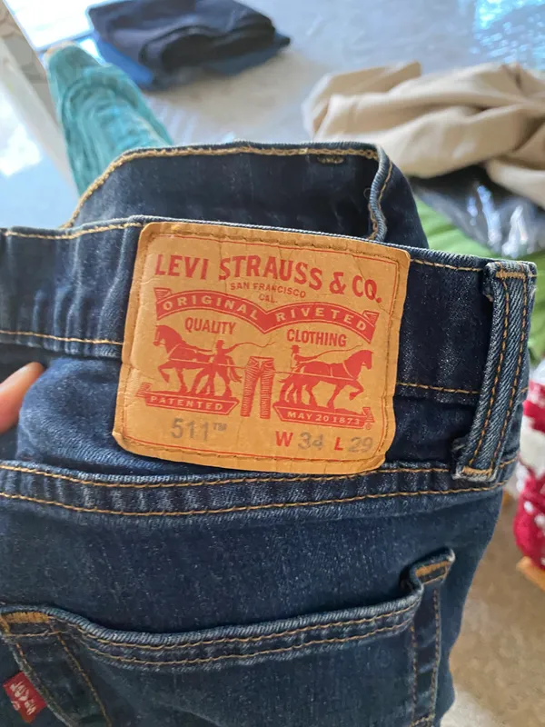 Levi's Blue Denim  Jeans 511s - Image 9