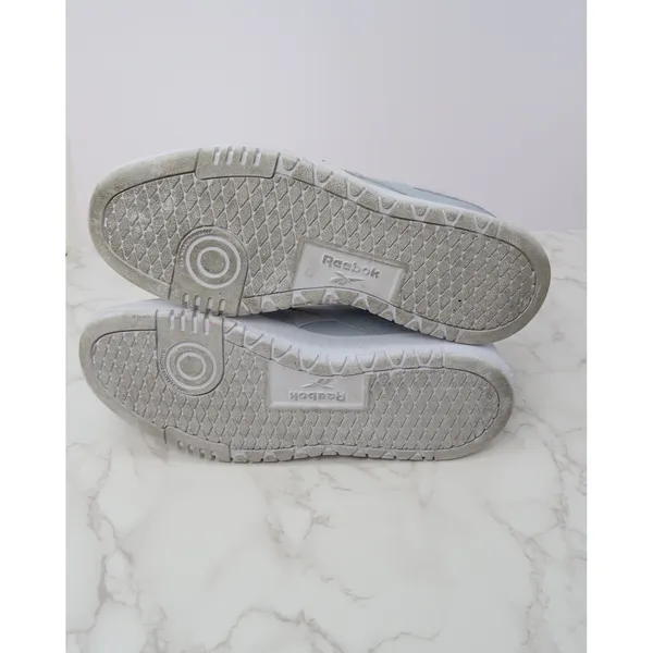 Reebok Club C‎ Double Light Blue Leather Platform Sneakers Womens 10 - Image 4
