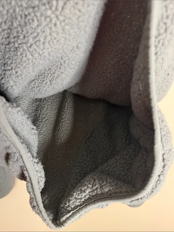 BSP Women’s Light Gray Sherpa Quarter - Image 5