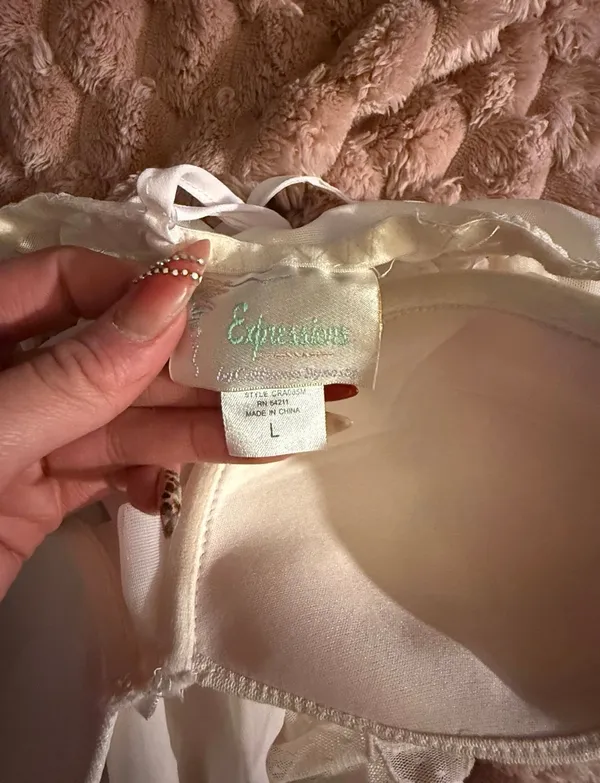 Expressions NYC Vintage Lingerie Slip Dress - Image 7