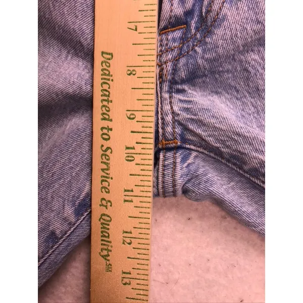 Abercrombie & Fitch Straight Jeans Womens 29 Light Blue Vintage Stretch Denim - Image 4