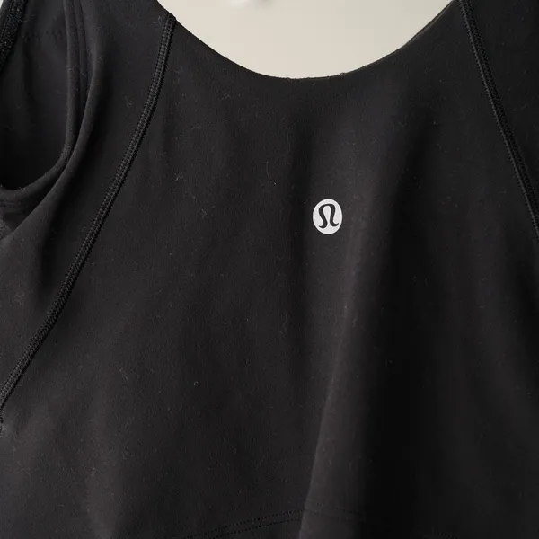 Lululemon Align Tank in Black Stretch Yoga Solid Athletic Sleeveless Top Cropped - Image 6