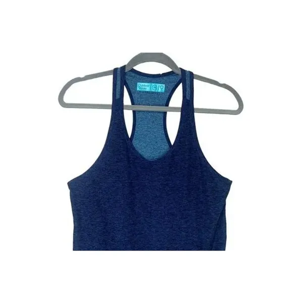 NWOT Outdoor Voices Athletic Workout Tank Top Racerback Sleeveless M Navy Blue - Image 2