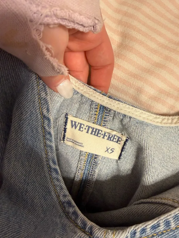 Free People Overalls Denim - Image 3