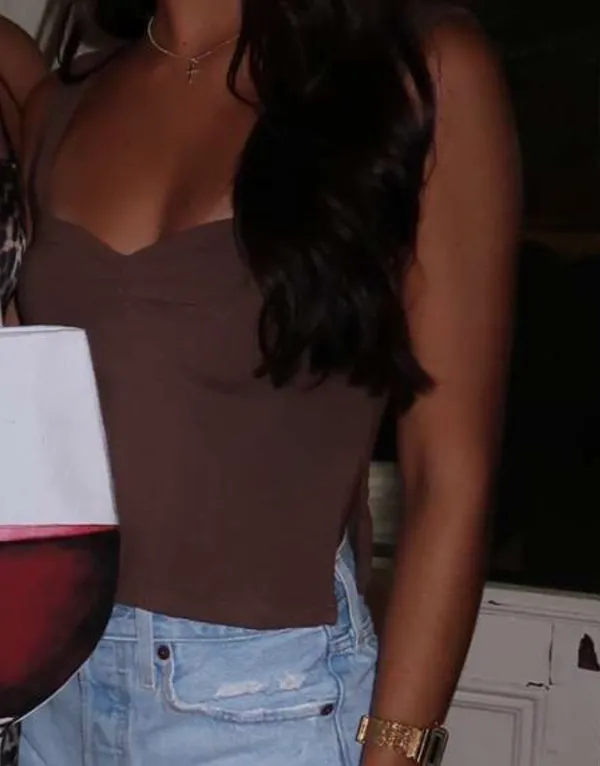 White Fox Boutique Taking Off Crop Top - Image 2