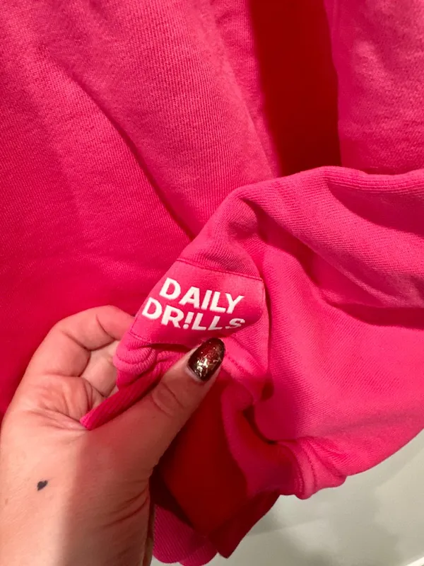 Daily Drills Sunsoaked Hot Shot Unisex Oversized Crew NWT XS/S - Image 4